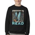 Read Banned Books Bookworm Book Lover Reading Literature Youth Crewneck Sweatshirt