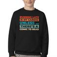 Retro Art Graphic Novels Superheroes Vintage Comic Books Youth Crewneck Sweatshirt