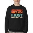 Retro Superheroes Art Graphic Novels Vintage Comic Books Youth Crewneck Sweatshirt