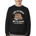 Romantasy I Dust My Shelves But My Books Are Still Filthy Youth Crewneck Sweatshirt