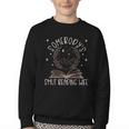 Somebodys Smut Reading Wife Spicy Books Romance Fairy Tales Youth Crewneck Sweatshirt