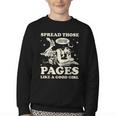 Spread Those Pages Like A Good Girl Shirt Smutty Spicy Book Youth Crewneck Sweatshirt
