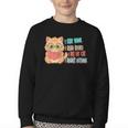 Stay Home Read Books Pet My Cat Regret Nothing Cats Book Youth Crewneck Sweatshirt Stay Home Read Books Pet My Cat Regret Nothing Cats Book Youth Crewneck Sweatshirt