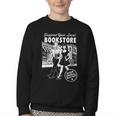 Support Your Local Bookstore Reading Book Lover Youth Crewneck Sweatshirt