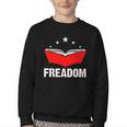 I Survived Reading Banned Books And All I Got Was Smarter Youth Crewneck Sweatshirt