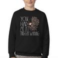Trigger Warning Dark Romance Reader Smut Spicy Book Merch Youth Crewneck Sweatshirt Trigger Warning Dark Romance Reader Smut Spicy Book Merch Youth Crewneck Sweatshirt