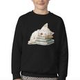 West Highland Terrier Books Dog Breed Westie For Men Women Girls Kids Youth Crewneck Sweatshirt