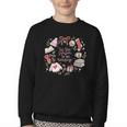 Xmas Tis The Season To Be Reading Books Pajamas Youth Crewneck Sweatshirt Xmas Tis The Season To Be Reading Books Pajamas Youth Crewneck Sweatshirt