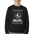 They Didn't Burn Witches Burned Women Books Feminist Women Youth Crewneck Sweatshirt