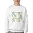 100 Days In The Books English Reading Teacher 100th Day Kids Youth Crewneck Sweatshirt