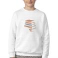 Anti-Social Book Club Reader Books & Coffee Dark Academia Premium Tri-Blend Youth Crewneck Sweatshirt