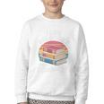 I Like Big Books Cannot Lie Librarian Reading Teacher Youth Crewneck Sweatshirt I Like Big Books Cannot Lie Librarian Reading Teacher Youth Crewneck Sweatshirt