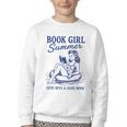 Book Girl Summer Youth Crewneck Sweatshirt