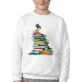 Books Abstract Artist Women Art Painting Books Youth Crewneck Sweatshirt