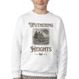 Bronte Novel Wuthering Heights Moorland Gothic Book Cover Youth Crewneck Sweatshirt Bronte Novel Wuthering Heights Moorland Gothic Book Cover Youth Crewneck Sweatshirt
