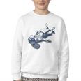 Cavalier King Charles Spaniel Book Nap Vintage Dog Mom Dad Youth Crewneck Sweatshirt