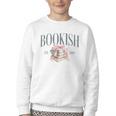 Coquette Bow Book Lover Bookish Coquette Aesthetic Reading Youth Crewneck Sweatshirt Coquette Bow Book Lover Bookish Coquette Aesthetic Reading Youth Crewneck Sweatshirt