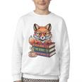 Cute Nerdy Fox Read Books Be Kind Stay Weird Book Club Premium Tri-Blend Youth Crewneck Sweatshirt Cute Nerdy Fox Read Books Be Kind Stay Weird Book Club Premium Tri-Blend Youth Crewneck Sweatshirt