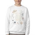 Dramatic Book Lover Quote Youth Crewneck Sweatshirt