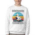 Ducks Books Lover Easily Distracted By Ducks & Books Youth Crewneck Sweatshirt Ducks Books Lover Easily Distracted By Ducks & Books Youth Crewneck Sweatshirt