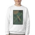 From The Earth To The Moon Book Cover 1874 Premium Youth Crewneck Sweatshirt