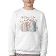 God Says I Am Book Bible Verse Christian Girls Women Youth Crewneck Sweatshirt