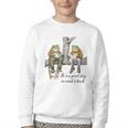 It's A Good Day To Read A Book Frog Toad Youth Crewneck Sweatshirt It's A Good Day To Read A Book Frog Toad Youth Crewneck Sweatshirt