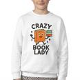 Librarian Book Reader Collector Book Worm For Women Youth Crewneck Sweatshirt