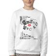 Mean Girls Burn Book Cover Art Youth Crewneck Sweatshirt