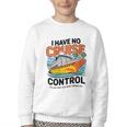 I Have No Cruise Trip Control They Book Themselves Youth Crewneck Sweatshirt I Have No Cruise Trip Control They Book Themselves Youth Crewneck Sweatshirt