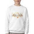I Have No Shelf Control Witty Book Lover Artwork Youth Crewneck Sweatshirt