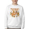 We Do Not Care Club WDNC Reading Book Boho Floral Youth Crewneck Sweatshirt We Do Not Care Club WDNC Reading Book Boho Floral Youth Crewneck Sweatshirt
