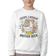 Oops I Bought Another Book Goose Youth Crewneck Sweatshirt