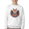 I Read Banned Books Sly Fox Reading Books Youth Crewneck Sweatshirt