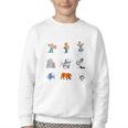 Read Book Characters I Can Do Hard Things Back To School Youth Crewneck Sweatshirt Read Book Characters I Can Do Hard Things Back To School Youth Crewneck Sweatshirt