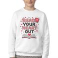 Read Your Heart Out Love Book Valentine Teacher Bookworm Youth Crewneck Sweatshirt Read Your Heart Out Love Book Valentine Teacher Bookworm Youth Crewneck Sweatshirt