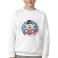 Reading Is Snow Much Fun Snowflake Top Hat Book Fan Winter Youth Crewneck Sweatshirt Reading Is Snow Much Fun Snowflake Top Hat Book Fan Winter Youth Crewneck Sweatshirt