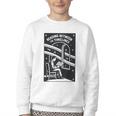 Reading Between The Timelines Time Travel Books Youth Crewneck Sweatshirt