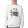 There's No Such Thing As Too Many Book Youth Crewneck Sweatshirt