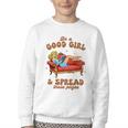 Smut Reader Be A Good Girl & Spread Those Pages Spicy Book Youth Crewneck Sweatshirt Smut Reader Be A Good Girl & Spread Those Pages Spicy Book Youth Crewneck Sweatshirt