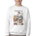 Thrifting Goose Vintage Fashion Book Lover Youth Crewneck Sweatshirt
