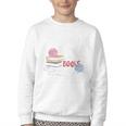 A Woman Cannot Survive On Books Alone She Also Needs Yarn Premium Youth Crewneck Sweatshirt
