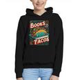 Books Are Just Word Tacos Shirt Book Shirts Reader Graphic Youth Hoodie