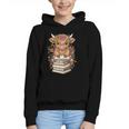 Cute Baby Highland Cow Reading Book Librarian Bookworm Graphic Youth Hoodie Cute Baby Highland Cow Reading Book Librarian Bookworm Graphic Youth Hoodie
