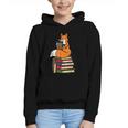 Fox Books Read Reading Librarian America Men Women Kids Graphic Youth Hoodie Fox Books Read Reading Librarian America Men Women Kids Graphic Youth Hoodie
