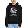 Good Book Is Out Of This World Astronaut Space Graphic Youth Hoodie