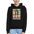 HUGvyn Happy 100 Days Of School Teacher Goose Preppy Books Graphic Youth Hoodie