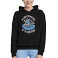 It's Not Hoarding If It's Books Graphic Youth Hoodie