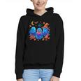Little Ghost Coffee Tee Spooky Season Ghost Reading Book Graphic Youth Hoodie