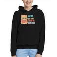 Stay Home Read Books Pet My Cat Regret Nothing Cats Book Graphic Youth Hoodie